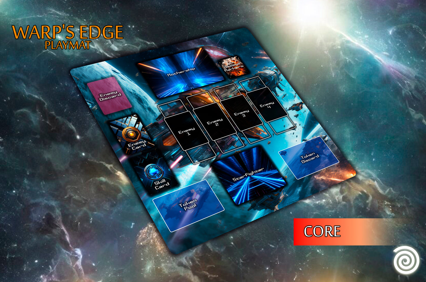 Warp's Edge compatible Playmat