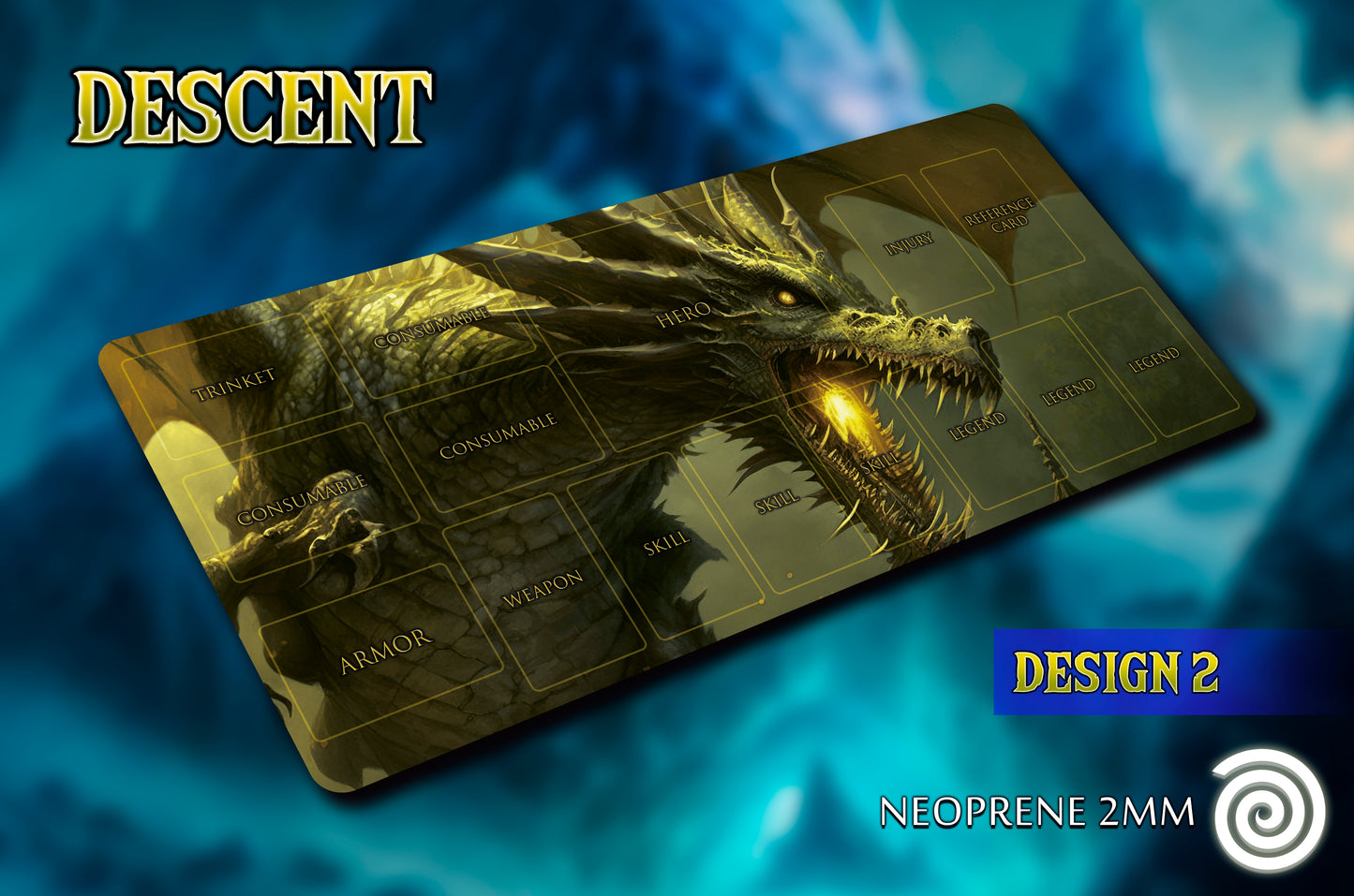 Descent Legends of the dark compatible Playmats