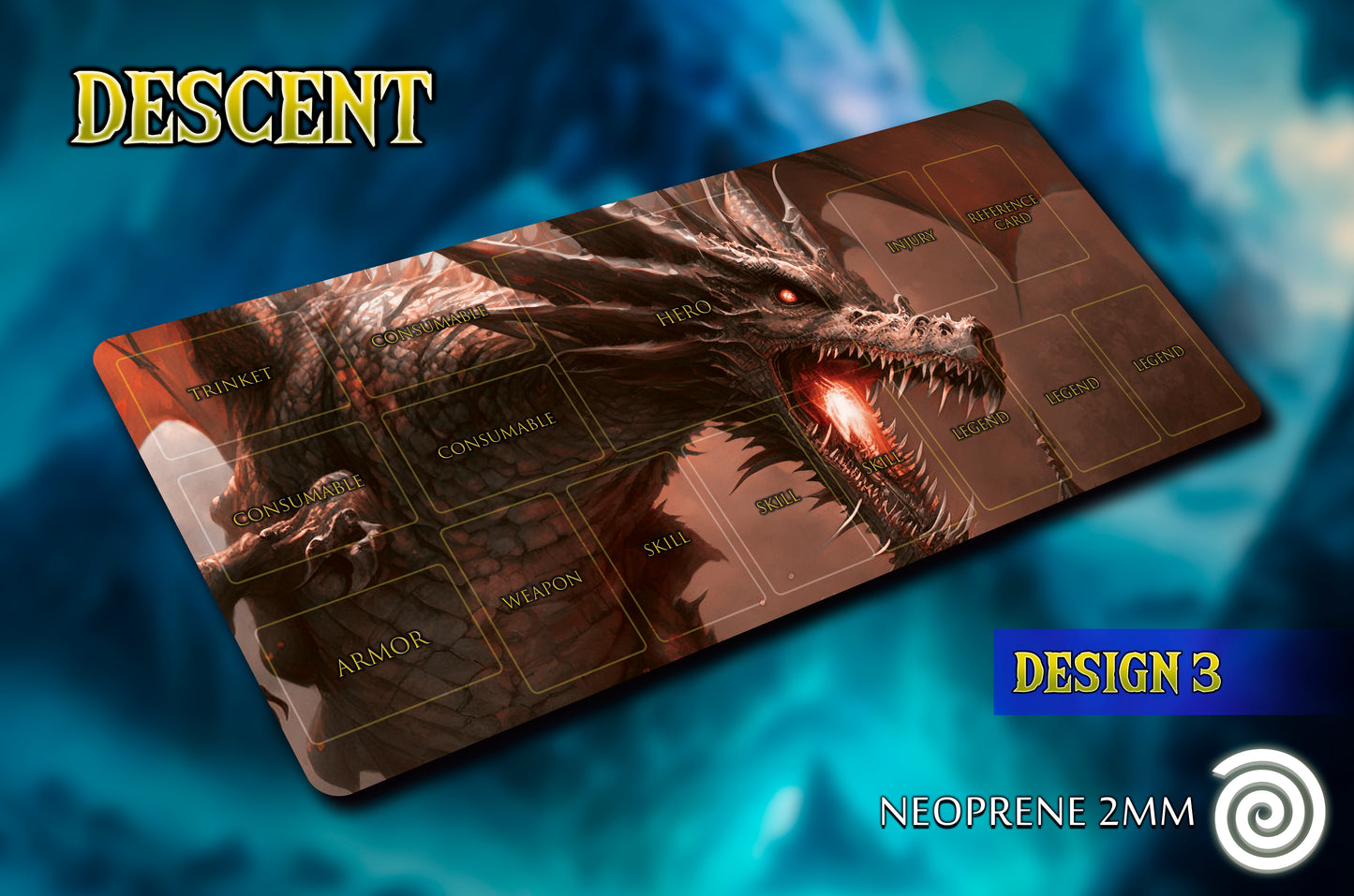 Descent Legends of the dark compatible Playmats