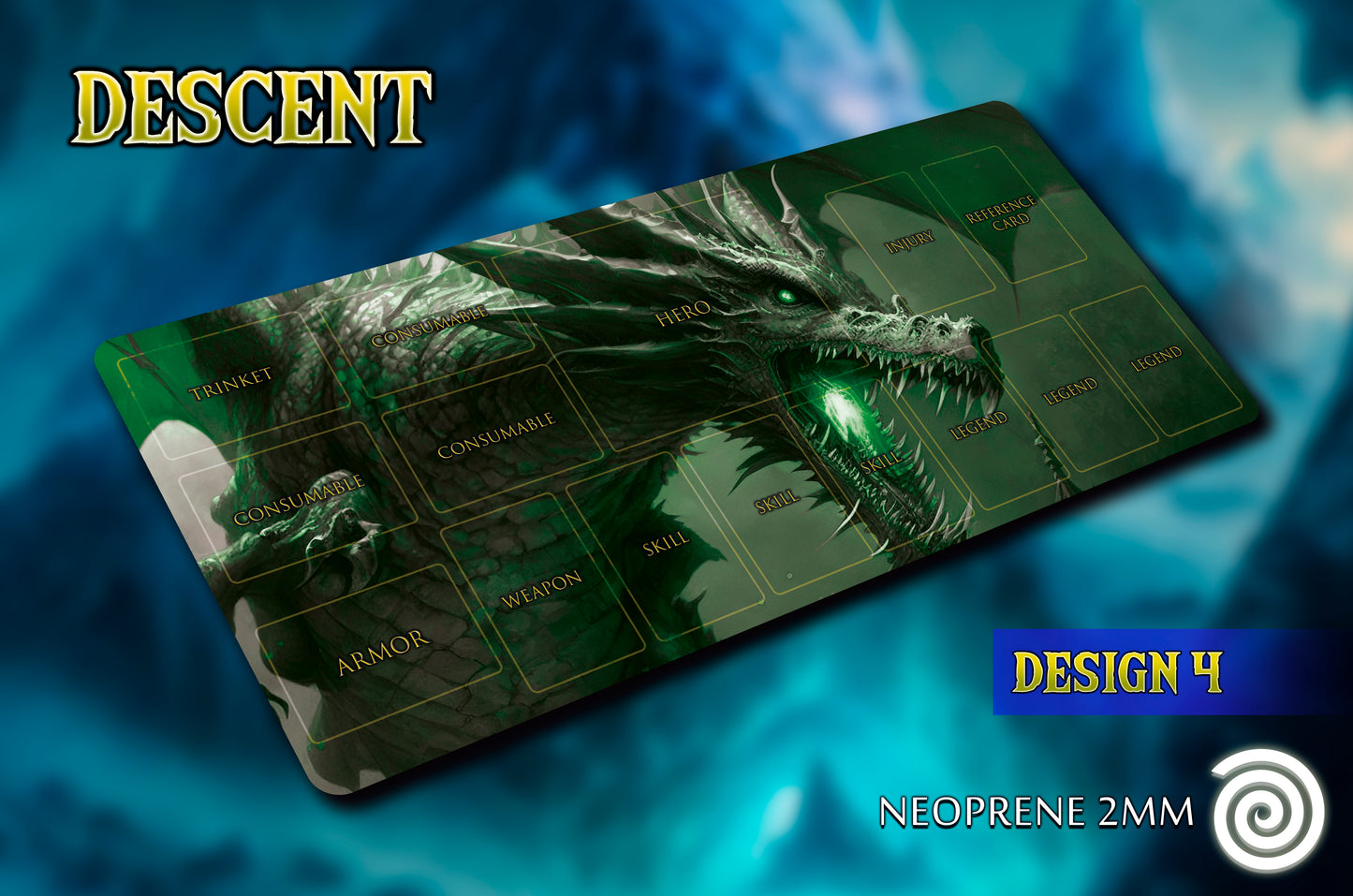 Descent Legends of the dark compatible Playmats