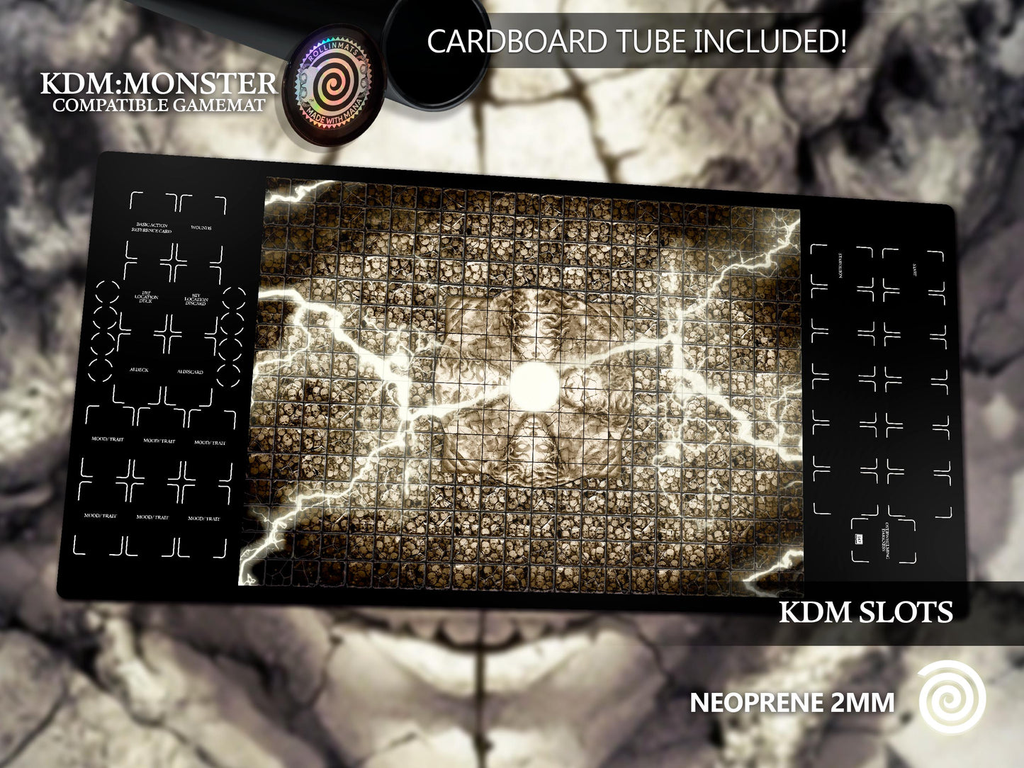 Kingdom Death: Monster compatible Gamemats