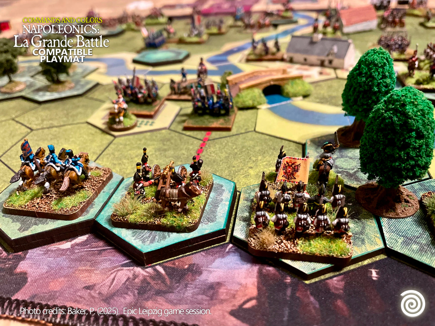 Commands &amp; Colors Mat Napoleonics compatible Gamemat - (La Grande Battles)