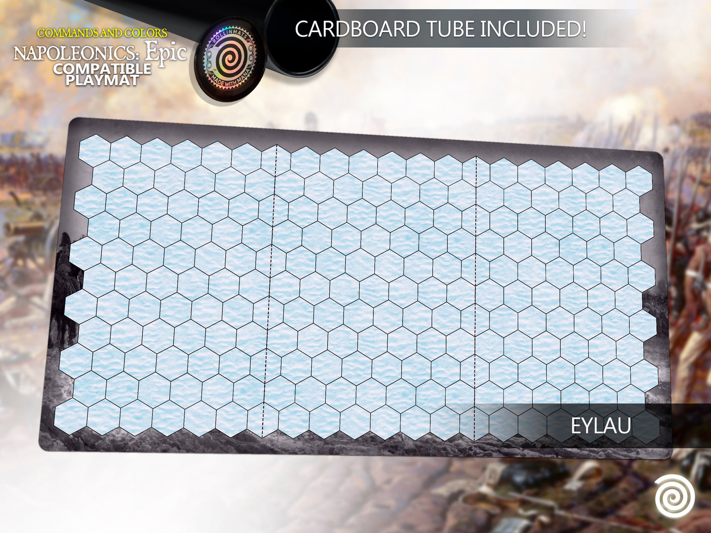 Commands and Colors: Napoleonics compatible Gamemat - (Epic mat)
