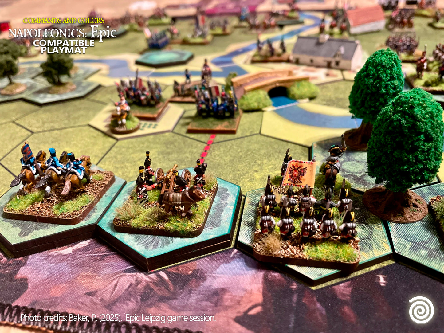 Commands and Colors: Napoleonics compatible Gamemat - (Epic mat)