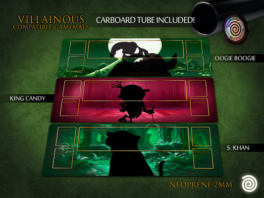 Villainous compatible Playmats - (Bigger and Badder inc)