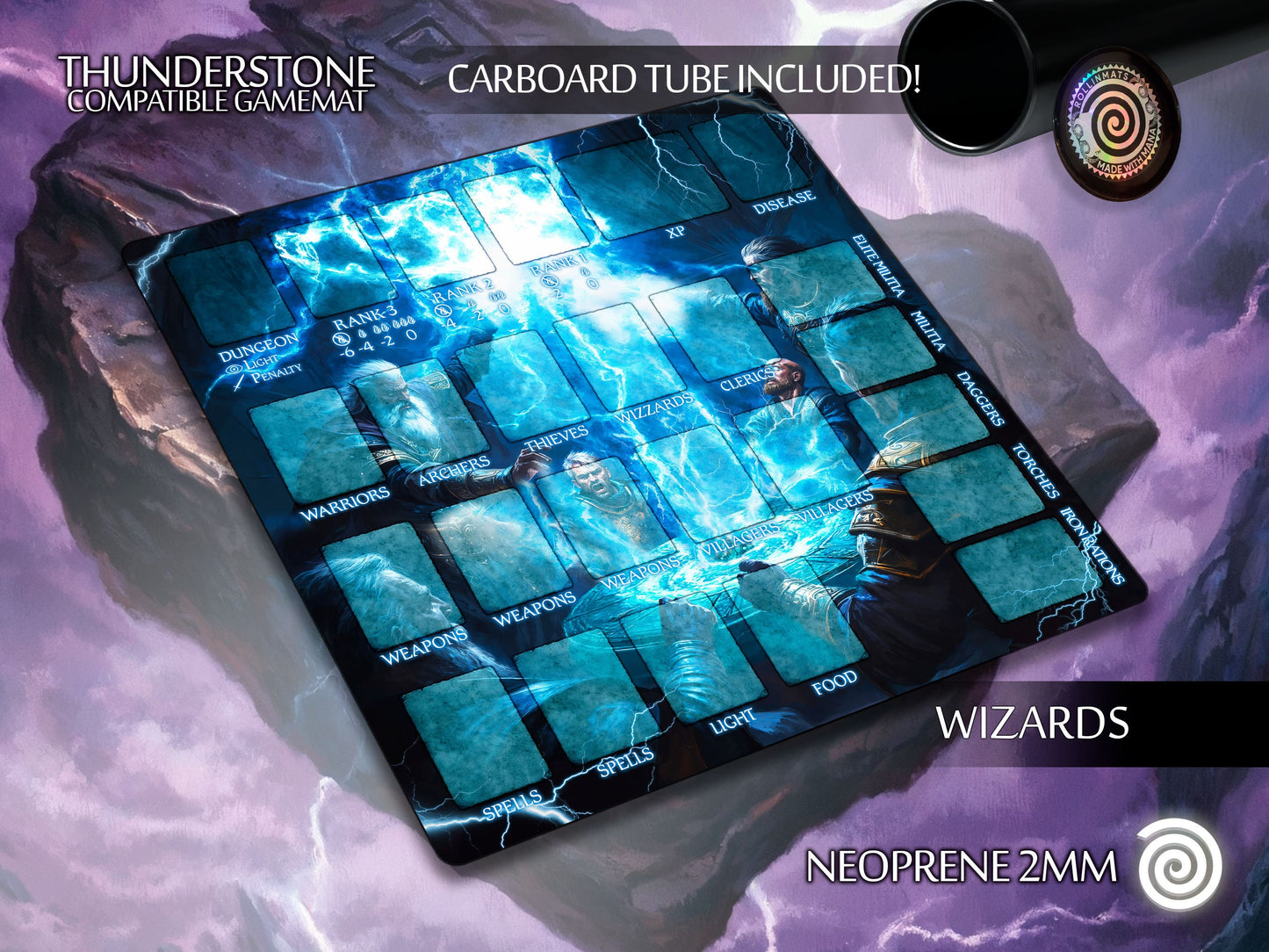 Thunderstone Compatible Gamemat