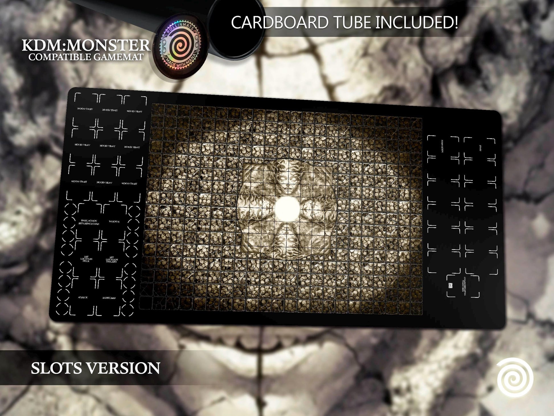 Kingdom Death: Monster compatible Gamemats