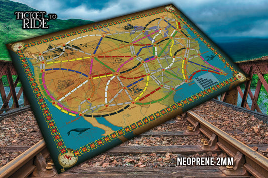 Tapete Ticket To Ride