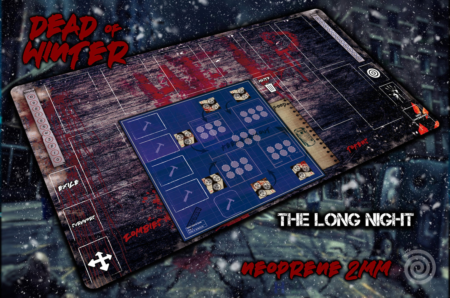 Tapete compatible para Dead of Winter ( Core set y Larga Noche)