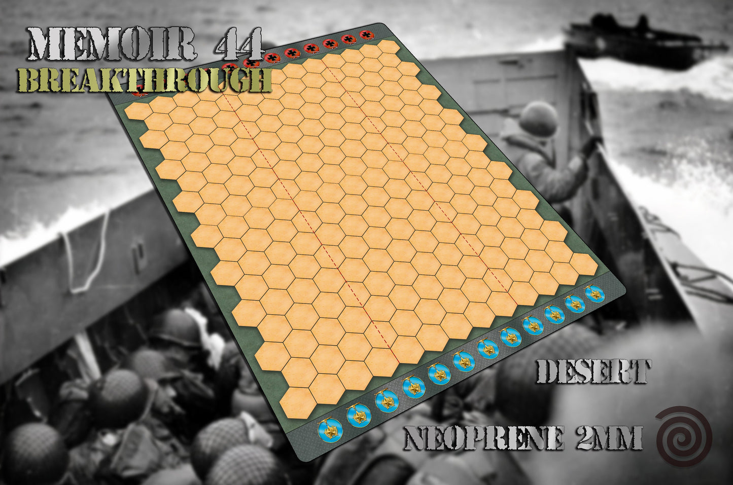 Tapete Memoir 44 Breakthrough (74x 93 cm)