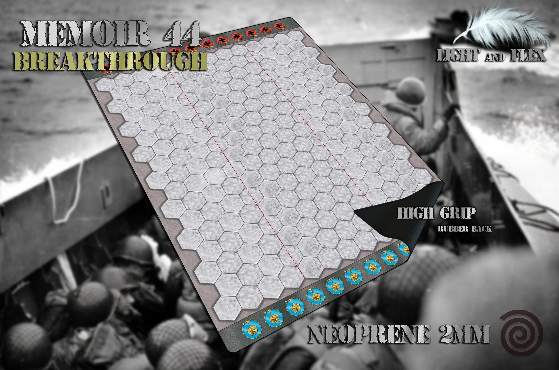 Tapete Memoir 44 Breakthrough (74x 93 cm)