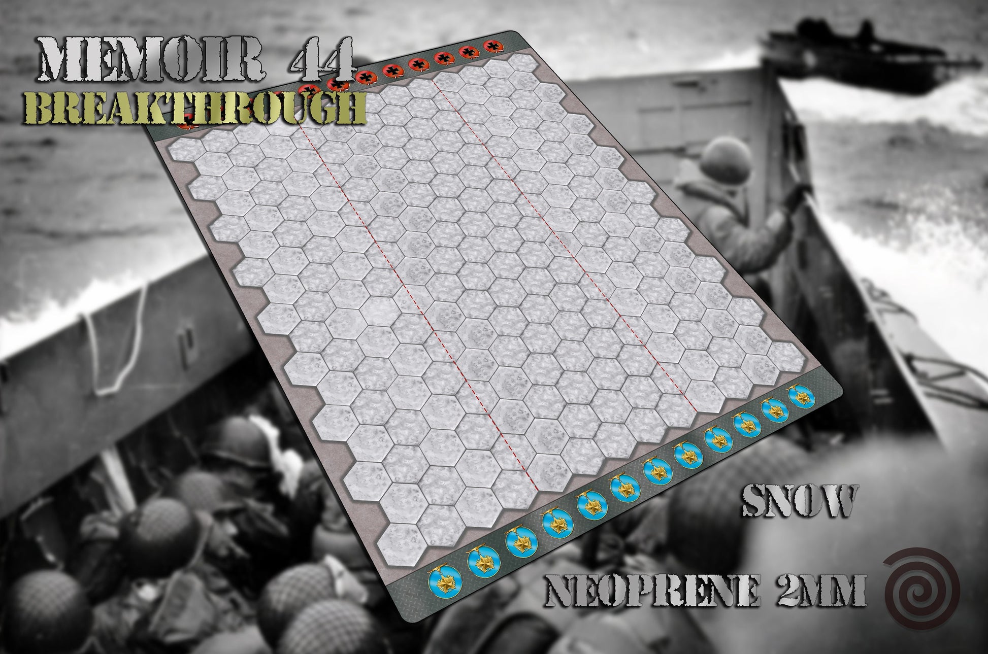 Tapete Memoir 44 Breakthrough (74x 93 cm)