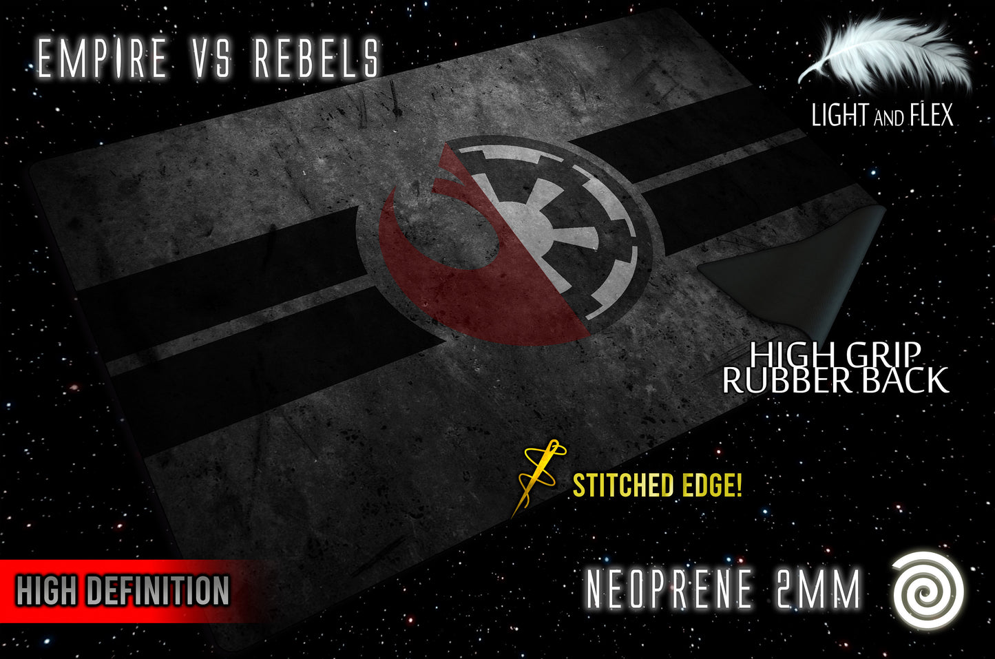Tapete Rebels vs Empire Logo