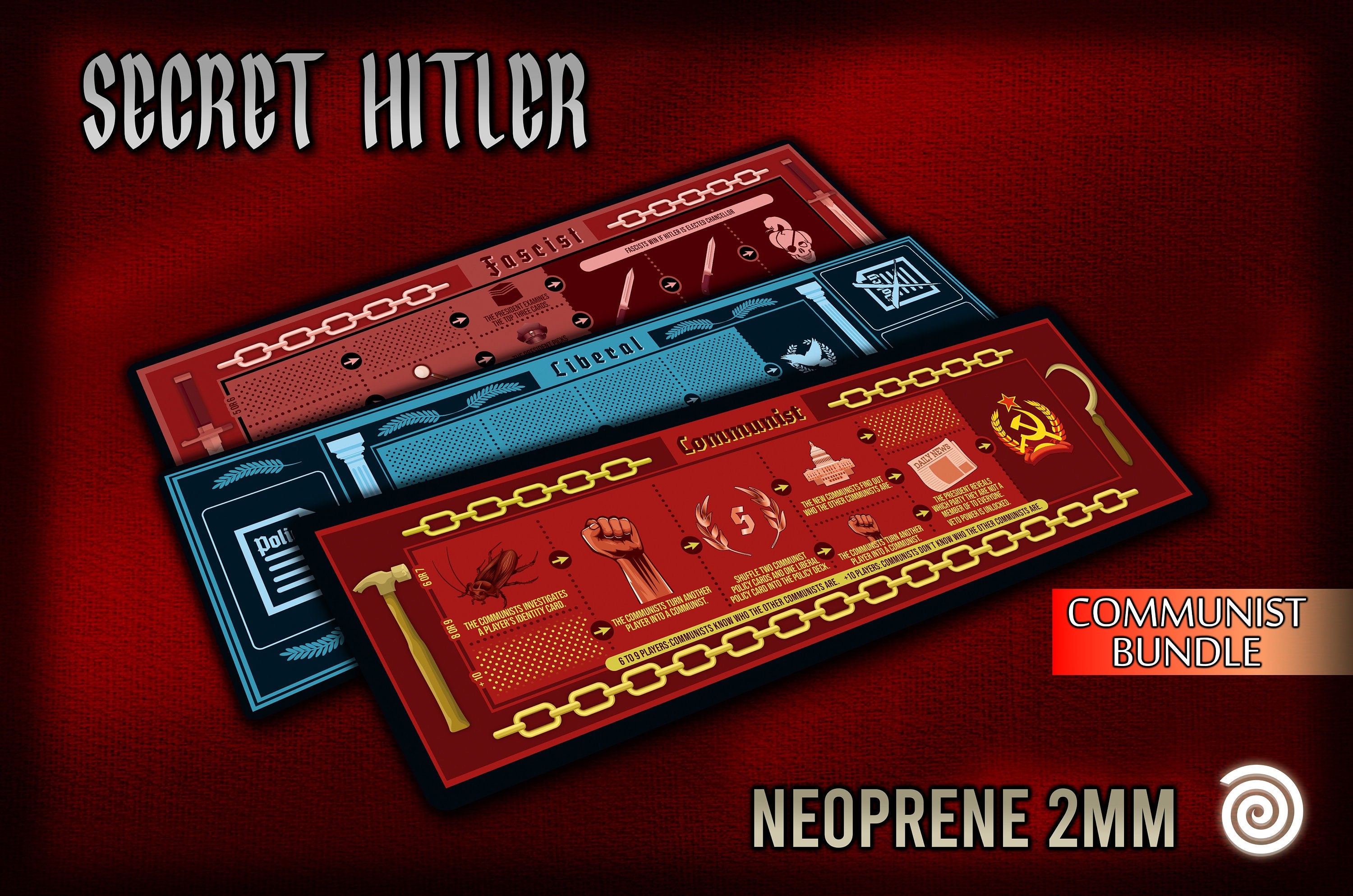 Secret Hitler Board Game sale 5-10 Players